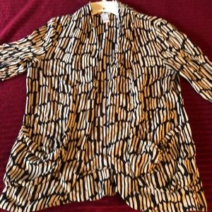 Black and Tan blazer